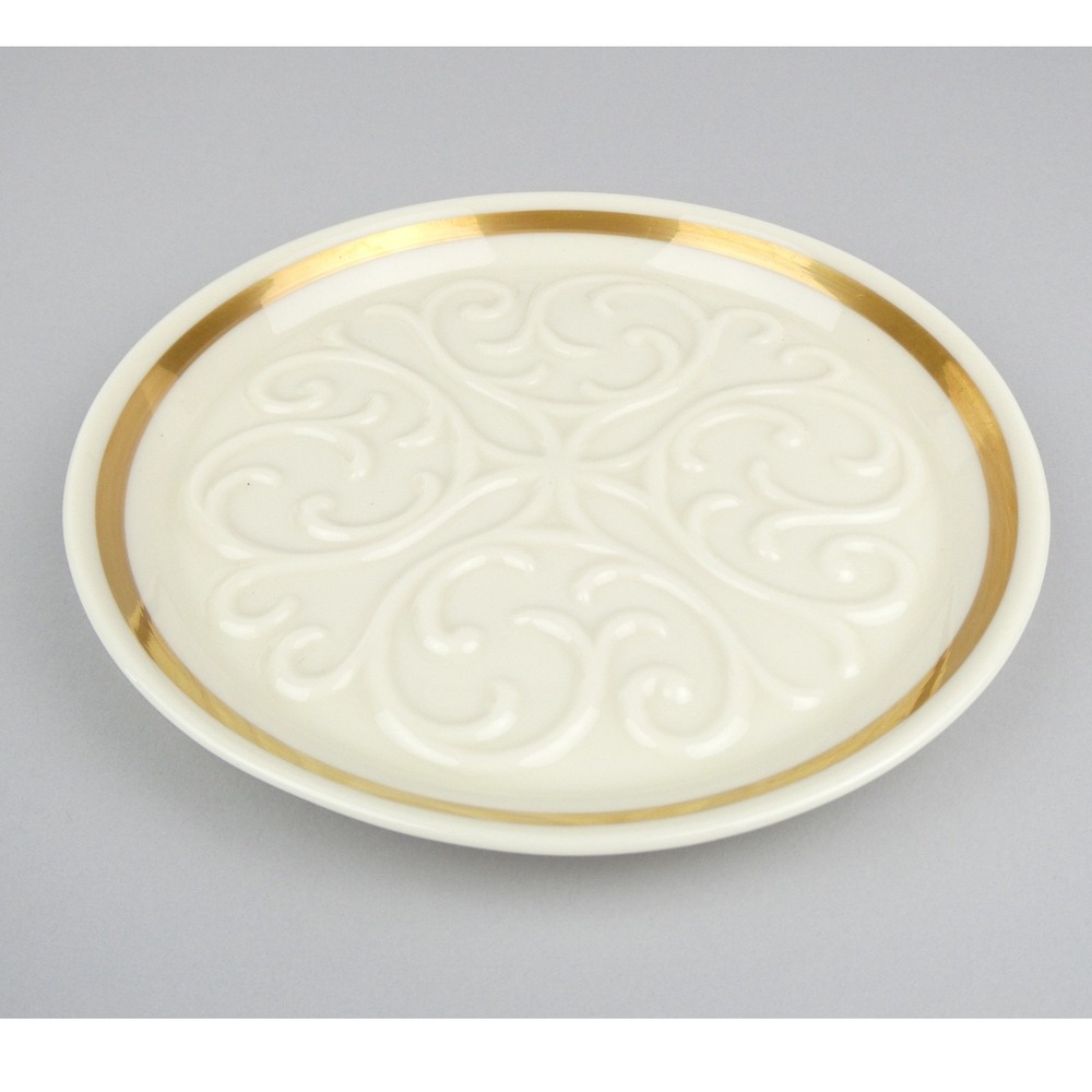 Lenox Ivory 24K Trim Round Plate